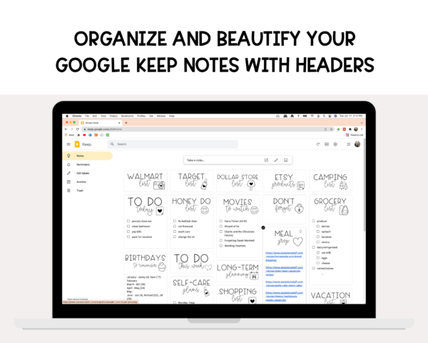 Valentine's Day Google Keep Headers - Image 5