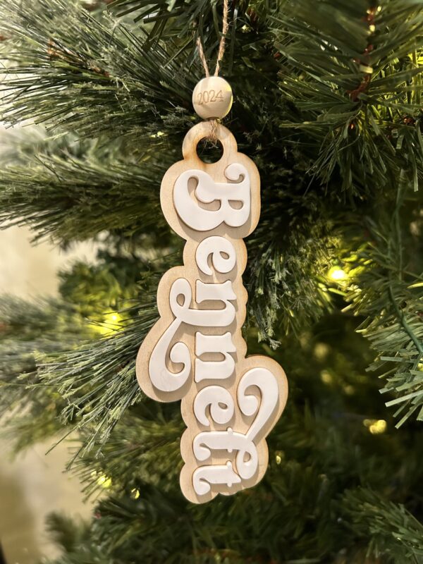 Personalized Retro Stocking Tags